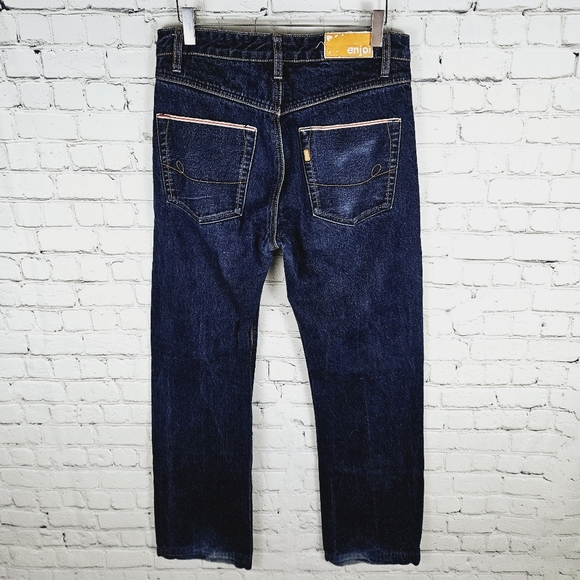 ENJOI | Saturdays straight fit selvedged dark wash jeans - Picture 2 of 10